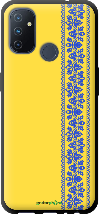TPU чехол Вишиванка 4 для OnePlus Nord N100 - 569b-2130 изображение 