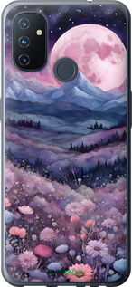 Силіконовий чехол Ніч місяць арт для OnePlus Nord N100 - 6319u-2130 изображение 