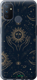 Силиконовый чехол 'Celestial Harmony: Sun & Moon Gold Mystic Pattern' для OnePlus Nord N100 изображение 5