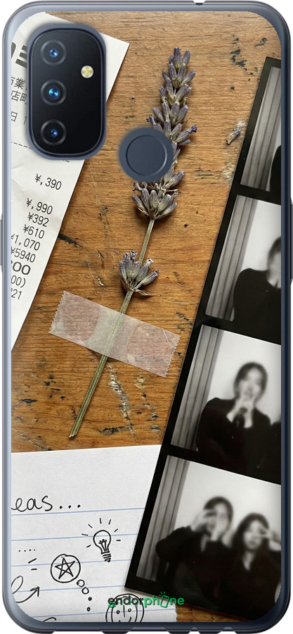 Силиконовый чехол Aesthetic Scrapbook Collage для OnePlus Nord N100 - 6773u-2130 изображение 