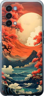 Силиконовый чехол Природа японии для OnePlus Nord N200 5G - 6327u-2956 изображение 