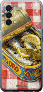 Силиконовый чехол Vintage Sardine Tin Phone для OnePlus Nord N200 5G - 6772u-2956 изображение 