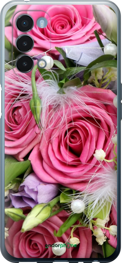 

Силіконовий чохол "Ніжність" для OnePlus Nord N200 5G, Рожевий