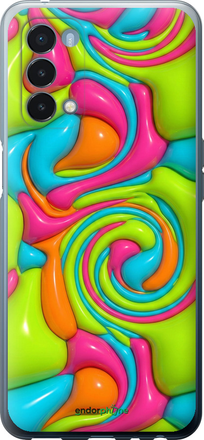 Силиконовый чехол Y2K Jelly Dream для OnePlus Nord N200 5G - 6780u-2956 изображение 