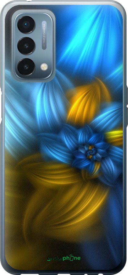 

Силіконовий чохол "Візерунок 46" для OnePlus Nord N200, Синій