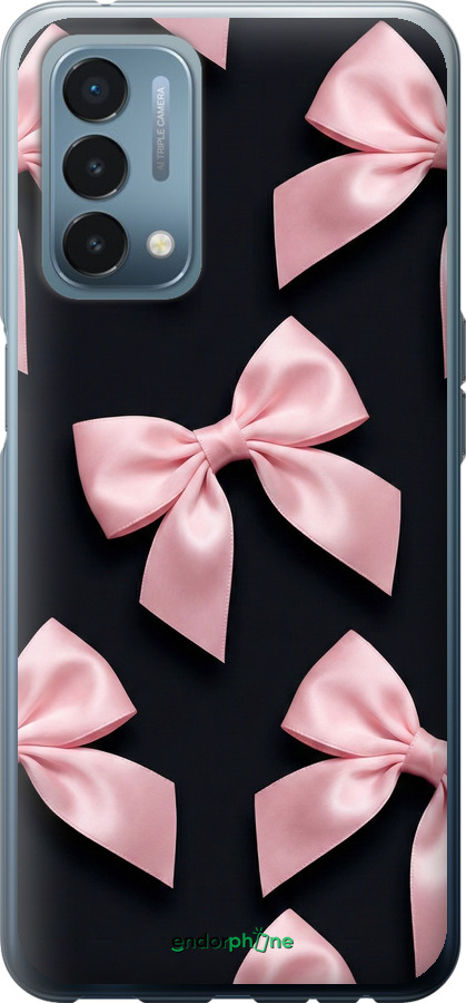 Силиконовый чехол Coquette Ribbons Dark Coquette для OnePlus Nord N200 - 6767u-2384 изображение 