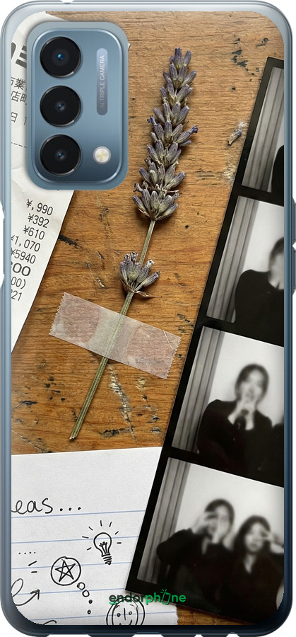 Силіконовий чехол Aesthetic Scrapbook Collage для OnePlus Nord N200 - 6773u-2384 изображение 