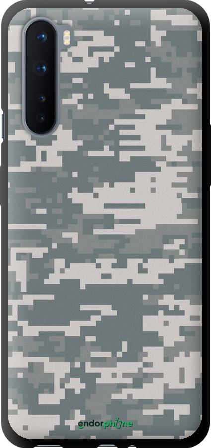 TPU чехол Камуфляж для OnePlus Nord - 1085b-2046 изображение 