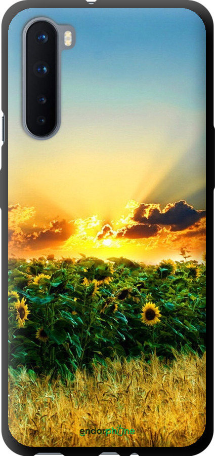 

TPU чорний чохол "Україна" для OnePlus Nord