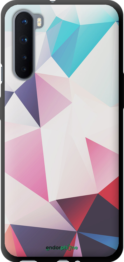 TPU чехол Геометрія 3 для OnePlus Nord - 4415b-2046 изображение 