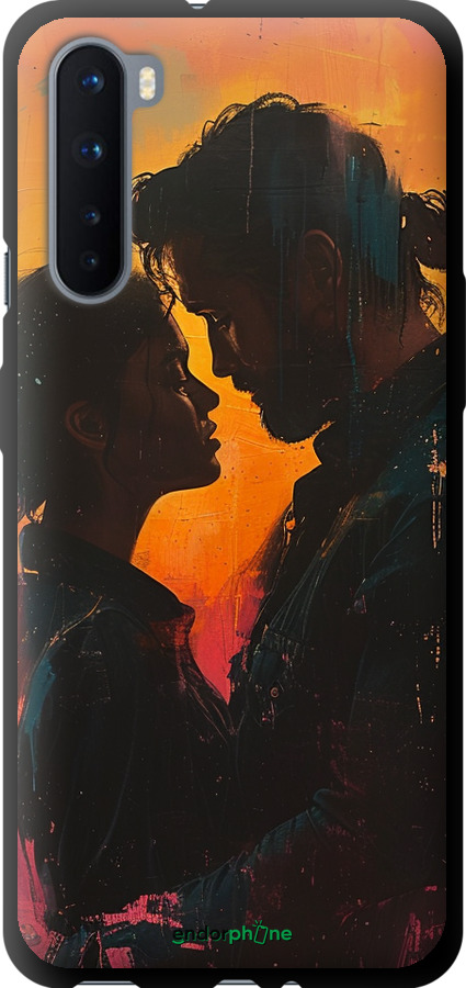 TPU чехол Кохання на полотні для OnePlus Nord - 6067b-2046 изображение 