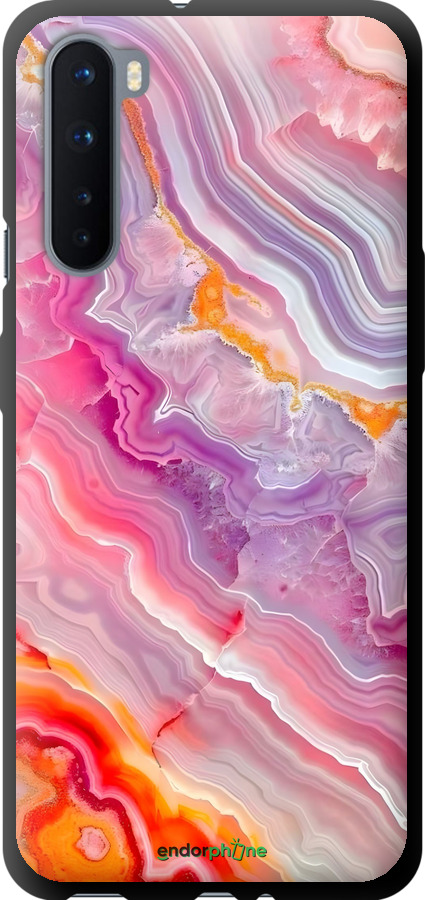 TPU чехол Мрамор 2 для OnePlus Nord - 6307b-2046 изображение 