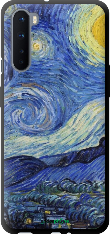 TPU чехол «Звездная ночь» Винсента Ван Гога для OnePlus Nord - 6433b-2046 изображение 