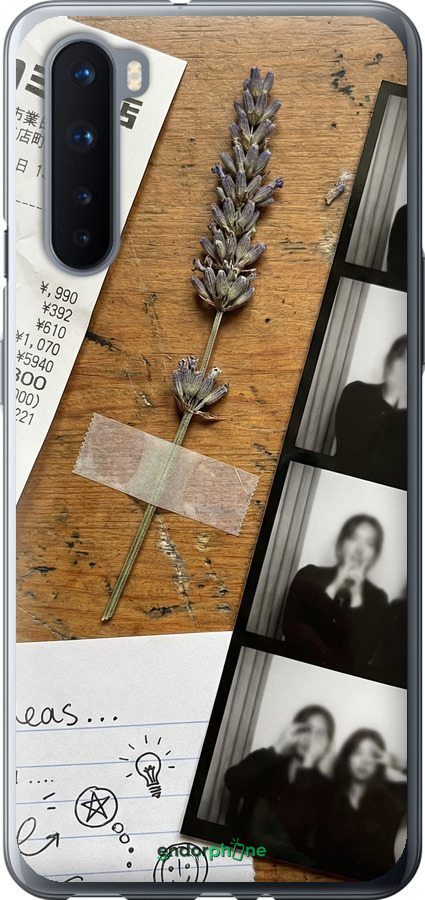 Силиконовый чехол Aesthetic Scrapbook Collage для OnePlus Nord - 6773u-2046 изображение 