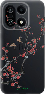 Силіконовий чехол Сакура v2 для OnePlus OnePlus 15 - 5538u-4186 изображение 