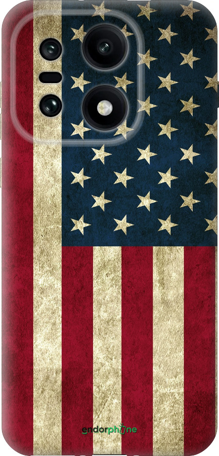 Силиконовый чехол Флаг США для OnePlus OnePlus 15 - 395u-4186 изображение 