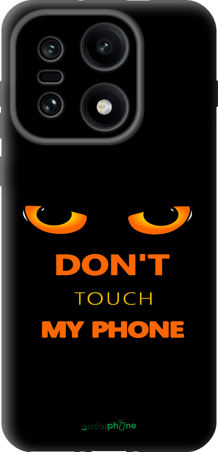 Силиконовый чехол Don't touch the phone для OnePlus OnePlus 15 - 4261u-4186 изображение 