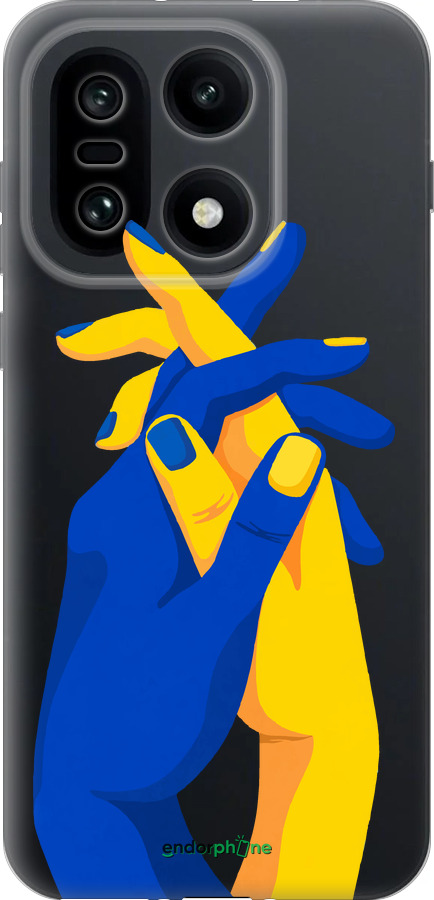 Силиконовый чехол Stand With Ukraine для OnePlus OnePlus 15 - 5255u-4186 изображение 