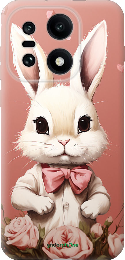 Силиконовый чехол Зайчик для OnePlus OnePlus 15 - 5669u-4186 изображение 