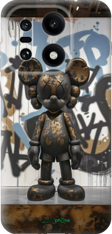 Силіконовий чехол Bronze kaws v2 для OnePlus OnePlus 15 - 6098u-4186 изображение 