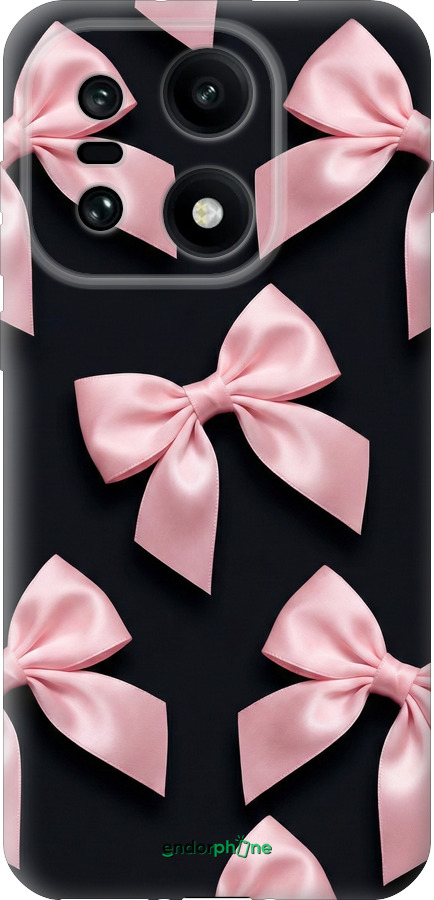 Силиконовый чехол Coquette Ribbons Dark Coquette для OnePlus OnePlus 15 - 6767u-4186 изображение 
