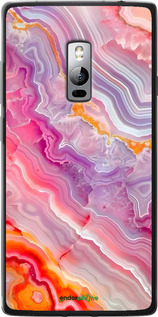 Силиконовый чехол Мрамор 2 для OnePlus 2 - 6307u-386 изображение 