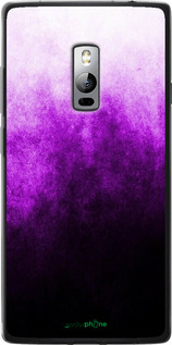 Силиконовый чехол Абстрактная композиция в фиолетовых тонах для OnePlus 2 - 6478u-386 изображение 