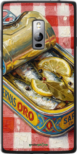 Силиконовый чехол Vintage Sardine Tin Phone для OnePlus 2 - 6772u-386 изображение 
