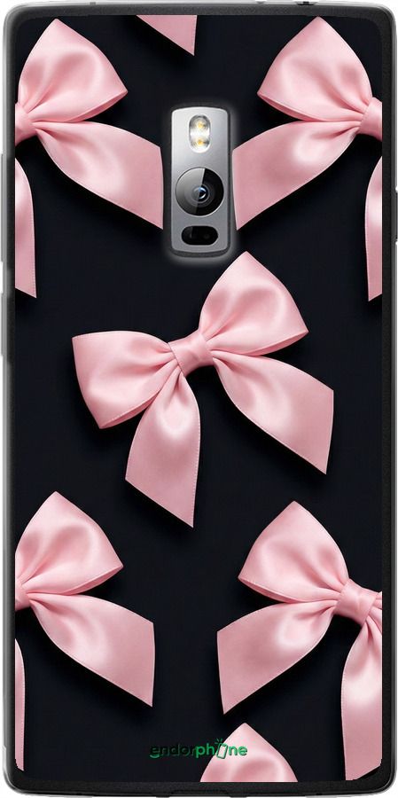 Силиконовый чехол Coquette Ribbons Dark Coquette для OnePlus 2 - 6767u-386 изображение 