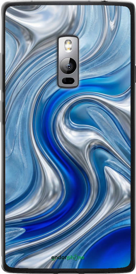 Силиконовый чехол Liquid Chrome для OnePlus 2 - 6781u-386 изображение 
