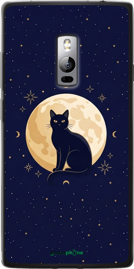 Силиконовый чехол Cute Cat Celestial/Witchy для OnePlus 2 - 6787u-386 изображение 