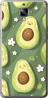 Силиконовый чехол Авокадо для OnePlus 3 - 6380u-334 изображение 