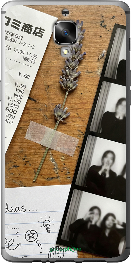 Силіконовий чехол Aesthetic Scrapbook Collage для OnePlus 3 - 6773u-334 изображение 