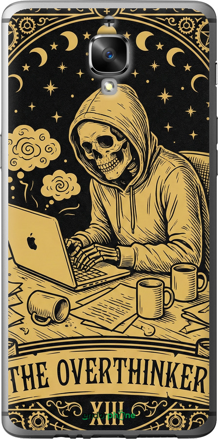 2D пластиковый чехол The Overthinker для OnePlus 3T - 6774t-1617 изображение 