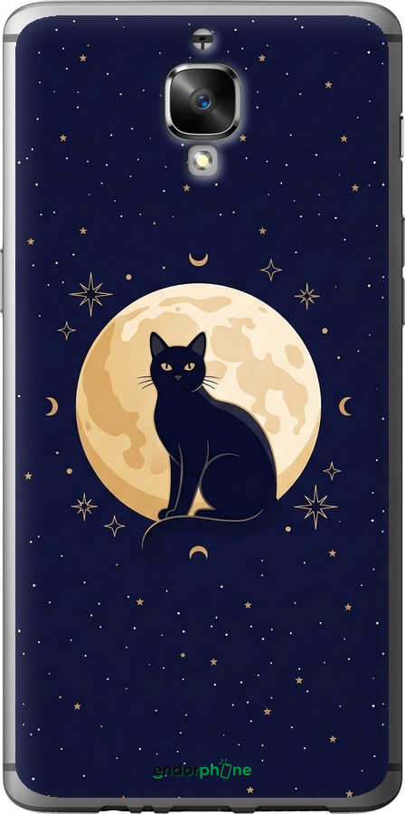 Силиконовый чехол Cute Cat Celestial/Witchy для OnePlus 3T - 6787u-1617 изображение 