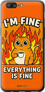 Силиконовый чехол 'Funny Cat' для OnePlus 5 изображение 5