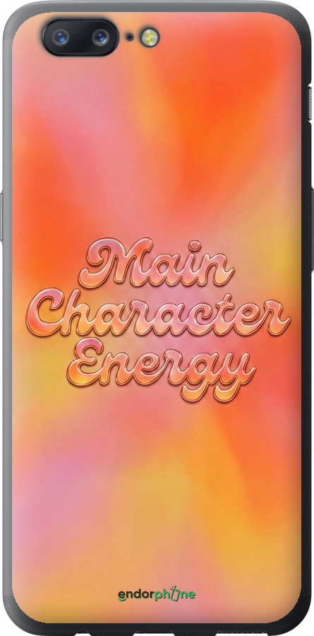Силіконовий чехол Aura Gradient Main Character Energy Aesthetic Y2K для OnePlus 5 - 6783u-969 изображение 