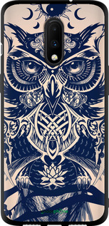 TPU чехол Узорчатая сова для OnePlus 7 - 4000b-1740 изображение 