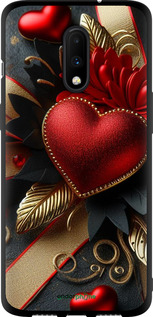 TPU чехол Сердечки v2 для OnePlus 7 - 5832b-1740 изображение 