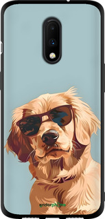 TPU чехол Пес в очках для OnePlus 7 - 6381b-1740 изображение 