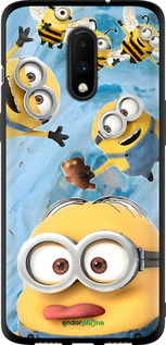 TPU чехол Миньоны для OnePlus 7 - 6386b-1740 изображение 