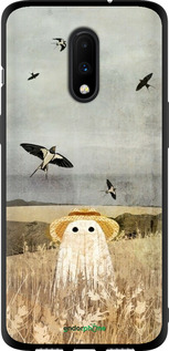 TPU чехол Привид у полі для OnePlus 7 - 6427b-1740 изображение 