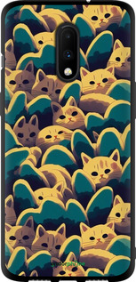 TPU чехол Із зображенням котиків для OnePlus 7 - 6429b-1740 изображение 