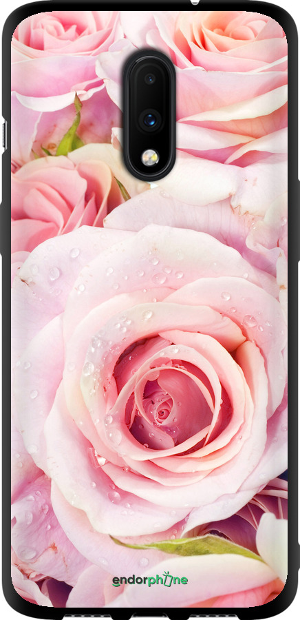 TPU чехол Розы для OnePlus 7 - 525b-1740 изображение 