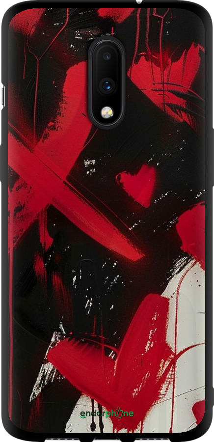 

TPU чохол "XO Love" для OnePlus 7, Червоний