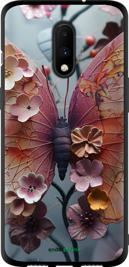 

TPU чохол "Fairy Butterfly" для OnePlus 7, Рожевий