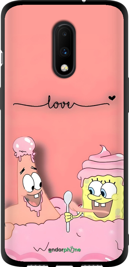TPU чехол Спанч Боб для OnePlus 7 - 6282b-1740 изображение 
