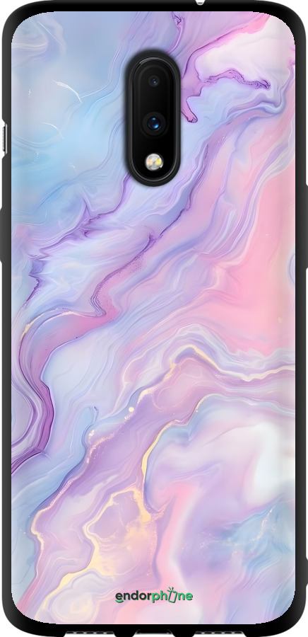 TPU чехол Нежный мрамор для OnePlus 7 - 6310b-1740 изображение 