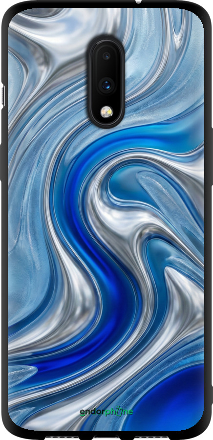 TPU чехол Liquid Chrome для OnePlus 7 - 6781b-1740 изображение 