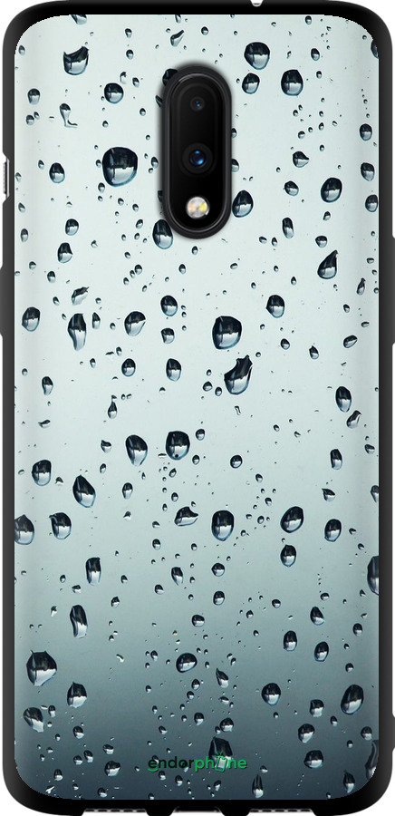 TPU чехол Скло в краплях для OnePlus 7 - 848b-1740 изображение 